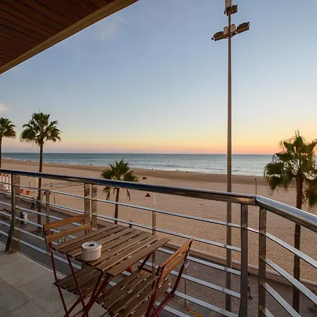 Preciado Con Vistas Frontales Al Mar Apartamento